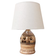 Ceramic Table Lamp by Georges Pelletier, circa 1970s