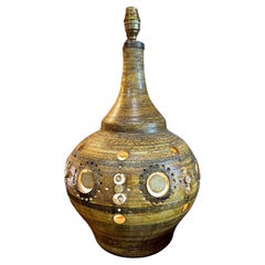 Lampada da tavolo in ceramica di Georges Pelletier, Francia, anni '50