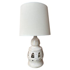 Ceramic table lamp by Georges Pelletier, France, 1970's