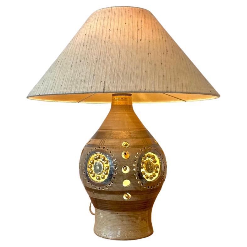 Ceramic Table Lamp by Georges Pelletier, France ca. 1960s im Angebot