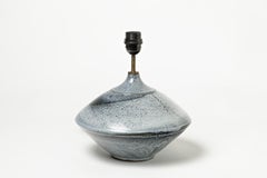 Ceramic Table Lamp by Guy Roland Marcy, circa 1980-1990