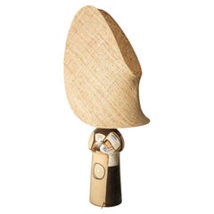 Ceramic Table Lamp by Hanne G. Salamon, 1970