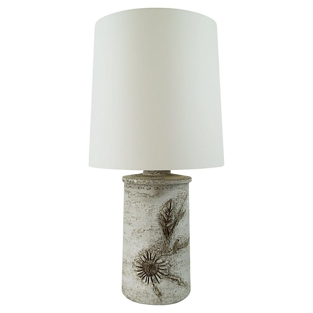 Ceramic Table Lamp by Huguette and Marius Bessone, to Vallauris, circa 1970