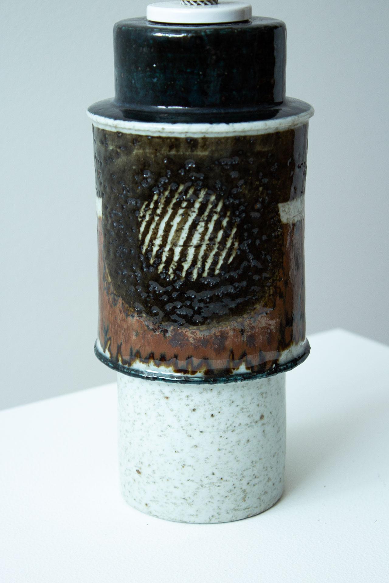 Swedish Ceramic Table Lamp by Inger Persson for Rörstrand, Sweden