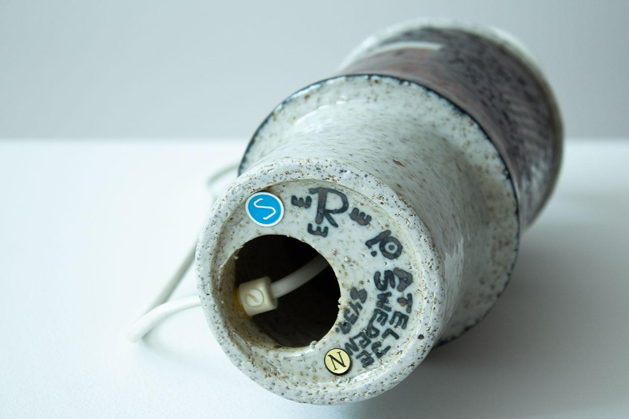 20th Century Ceramic Table Lamp by Inger Persson for Rörstrand, Sweden