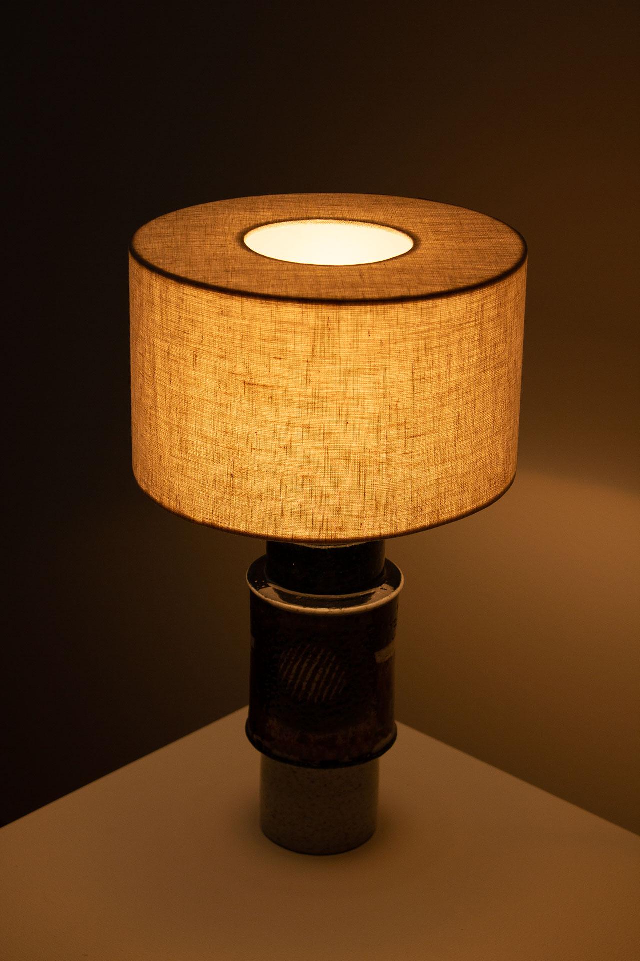 Ceramic Table Lamp by Inger Persson for Rörstrand, Sweden 1