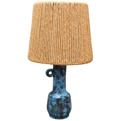 Ceramic Table Lamp by Jacques Blin, circa 1950s