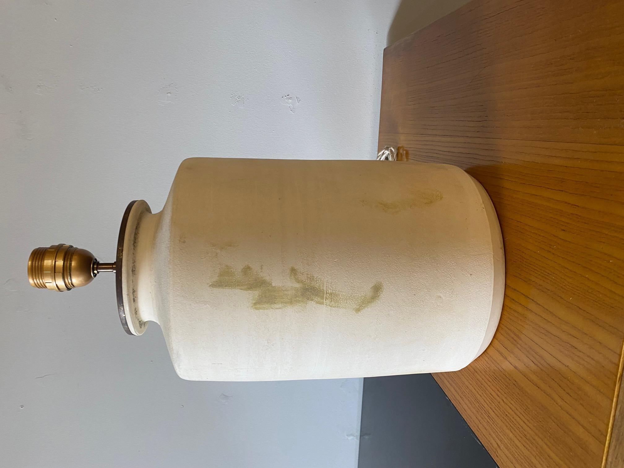 Ceramic Table Lamp by Jacques Blin, France, 1950s In Good Condition For Sale In Paris, FR
