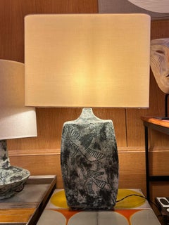 Lampe de table en céramique de Jacques Blin, France, années 1960