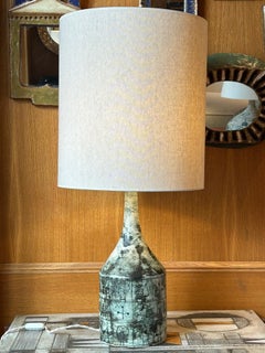 Lampada da tavolo in ceramica di Jacques Blin, Francia, anni '60