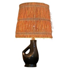 Lampe de table en céramique de Jacques Blin, France, années 1960