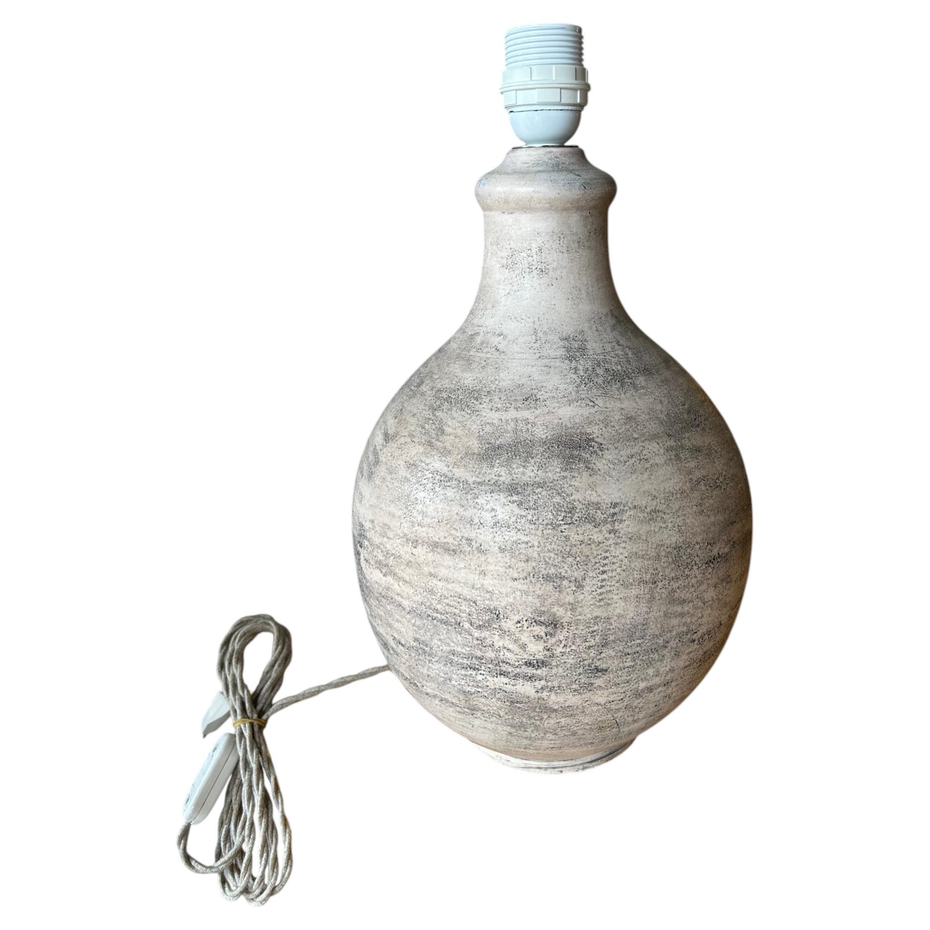 Ceramic table lamp by Jacques Blin, France, 1960's
