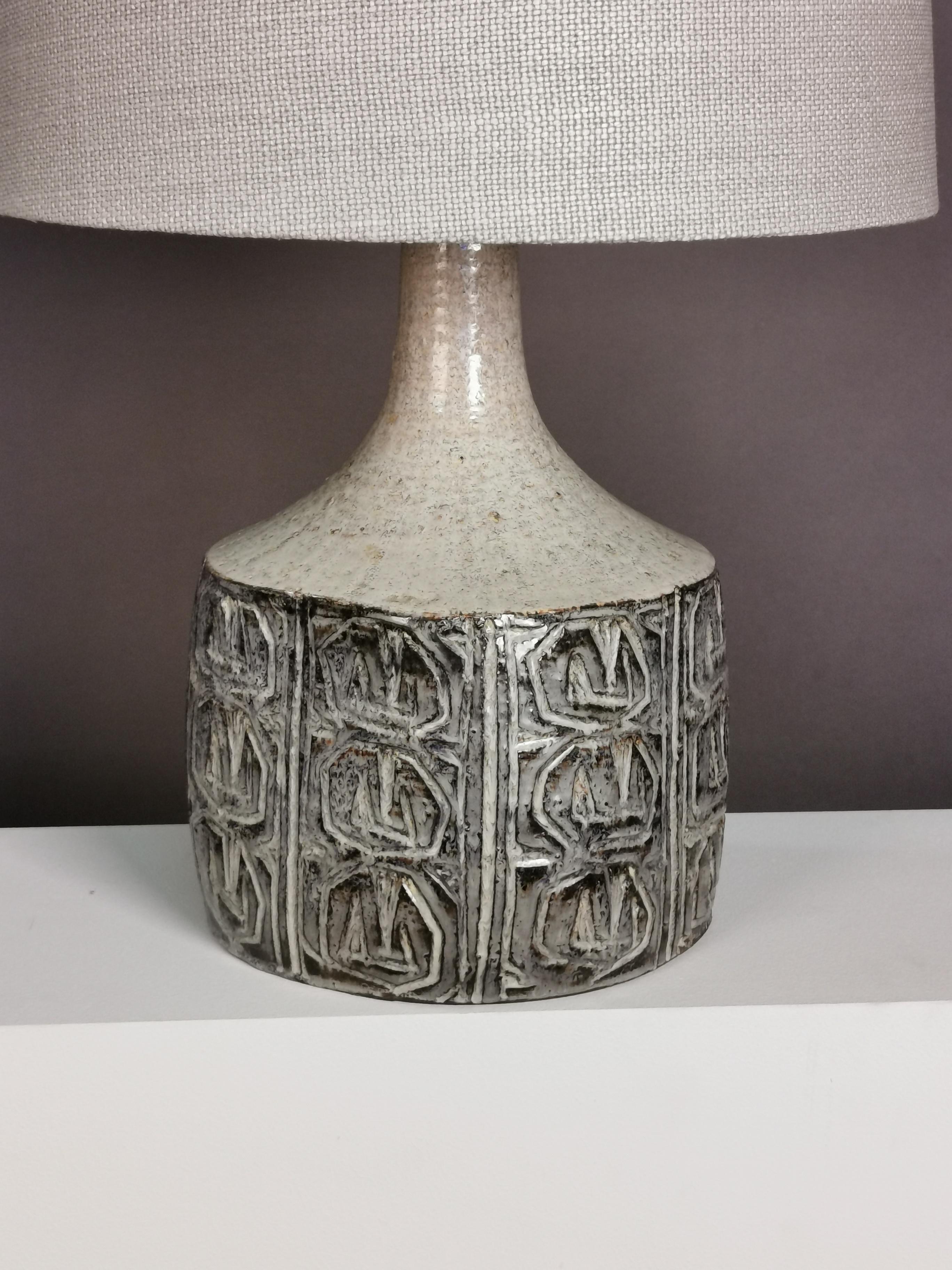 Danish Ceramic Table Lamp by Jette Hellerøe, Denmark, 1964