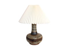 Ceramic Table Lamp by Jette Hellerøe for Stentøj, Denmark, 1960