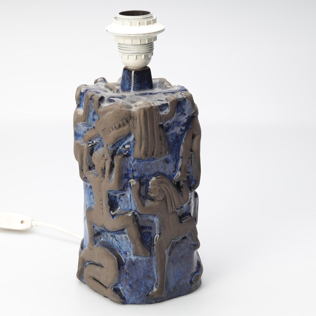 Swedish Ceramic Table Lamp by Jie Ceramics, Sweden For Sale