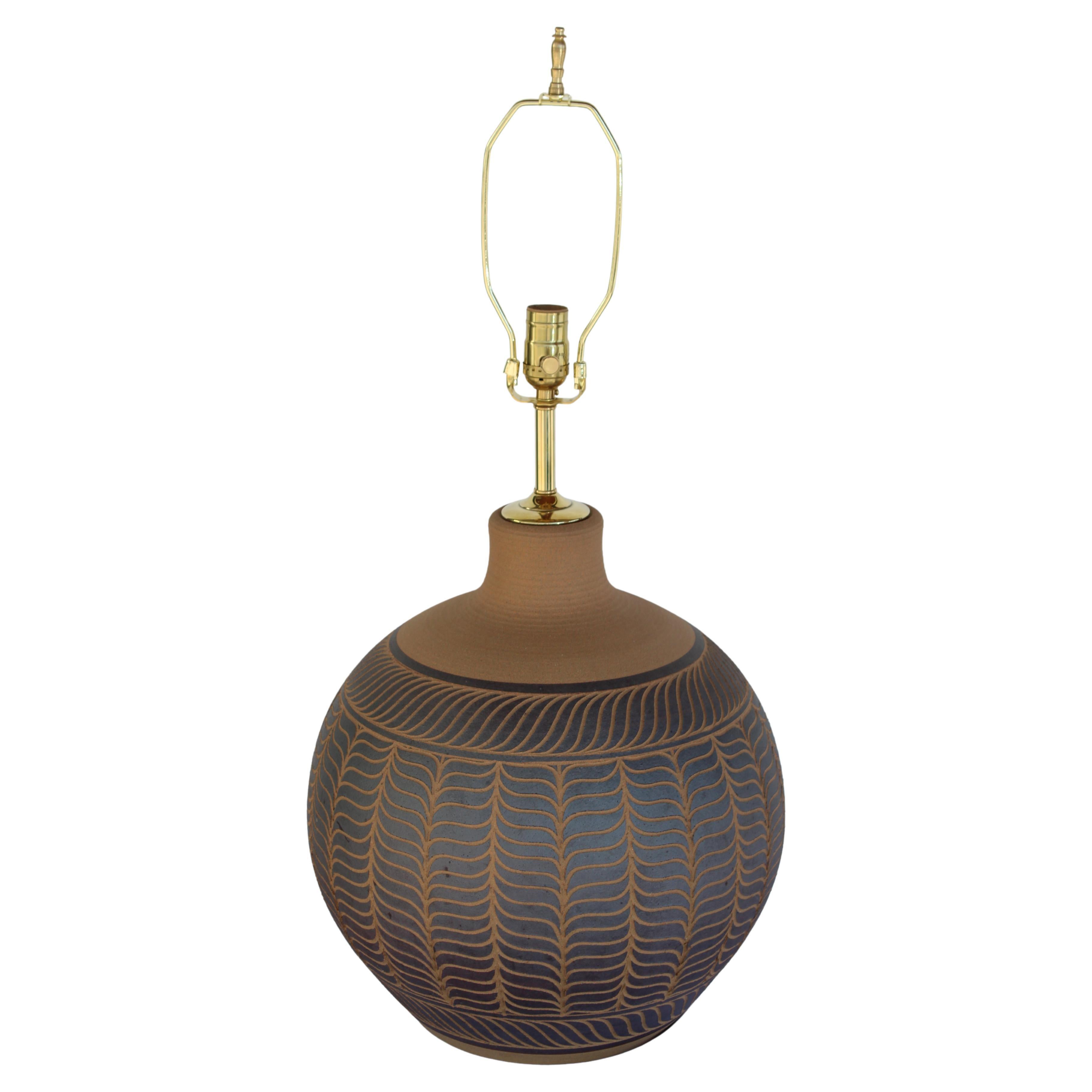 Ceramic Table Lamp by Larry and Terry Brown (1 of 3)