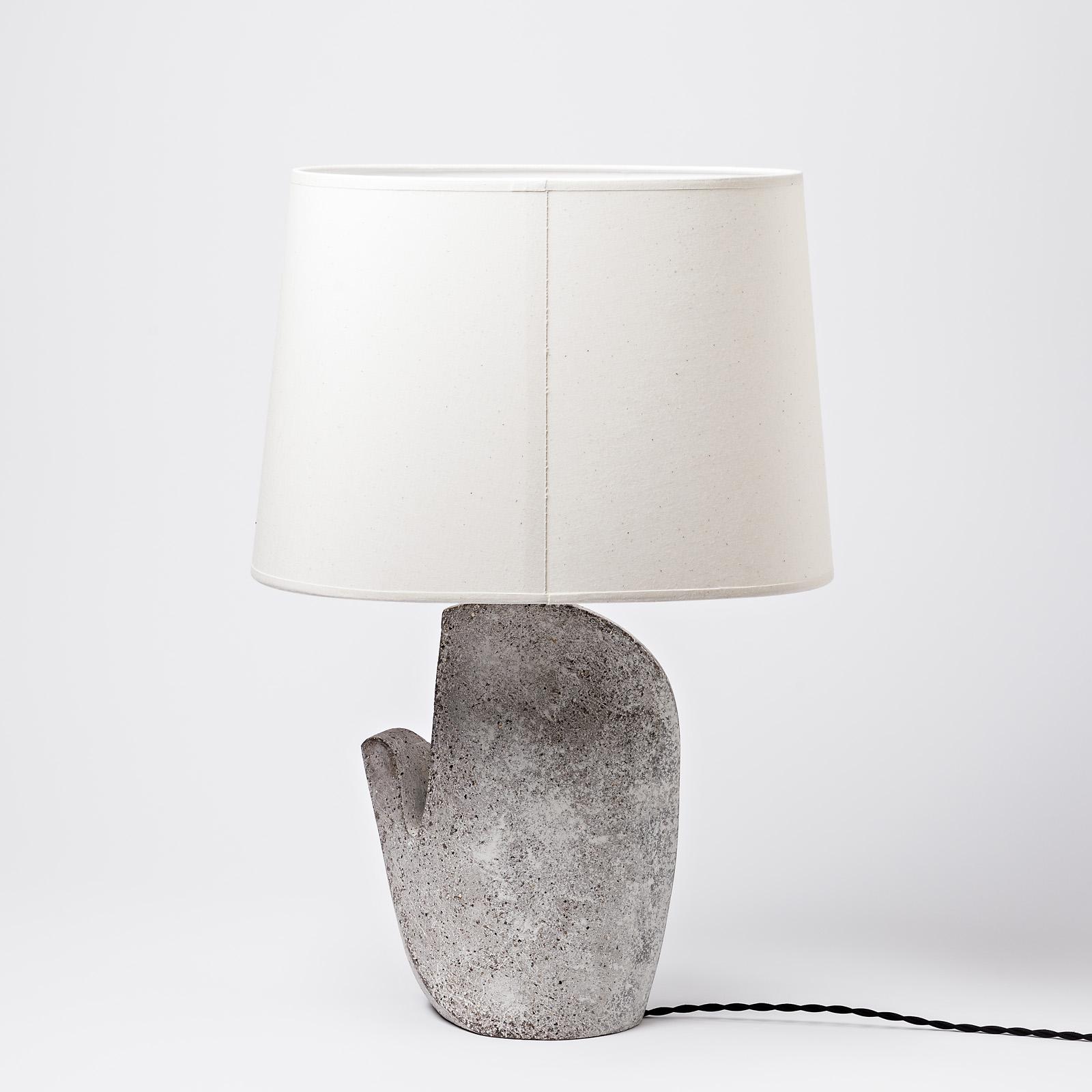 French Ceramic Table Lamp by Maarten Stuer, circa 2021 For Sale