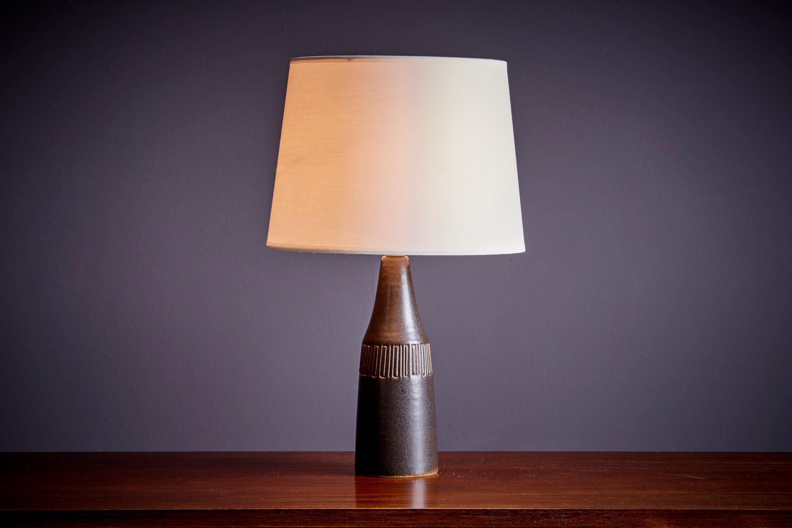 Mid-Century Modern Ceramic Table Lamp by Michael Andersen, Denmark - 1960s For Sale
