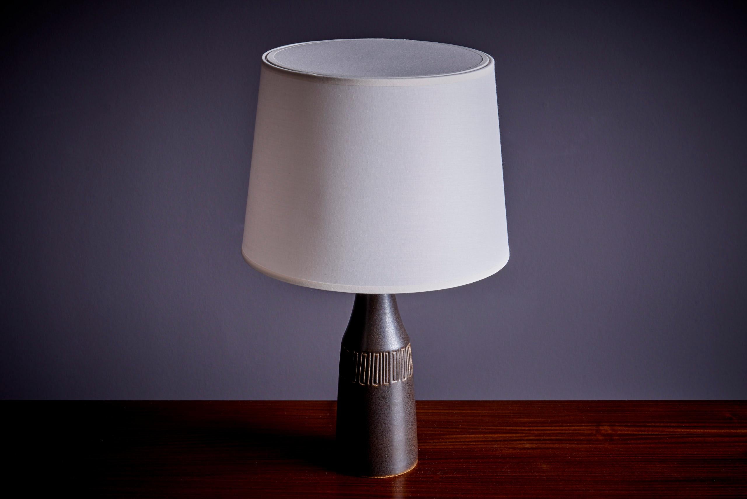 Danish Ceramic Table Lamp by Michael Andersen, Denmark - 1960s For Sale