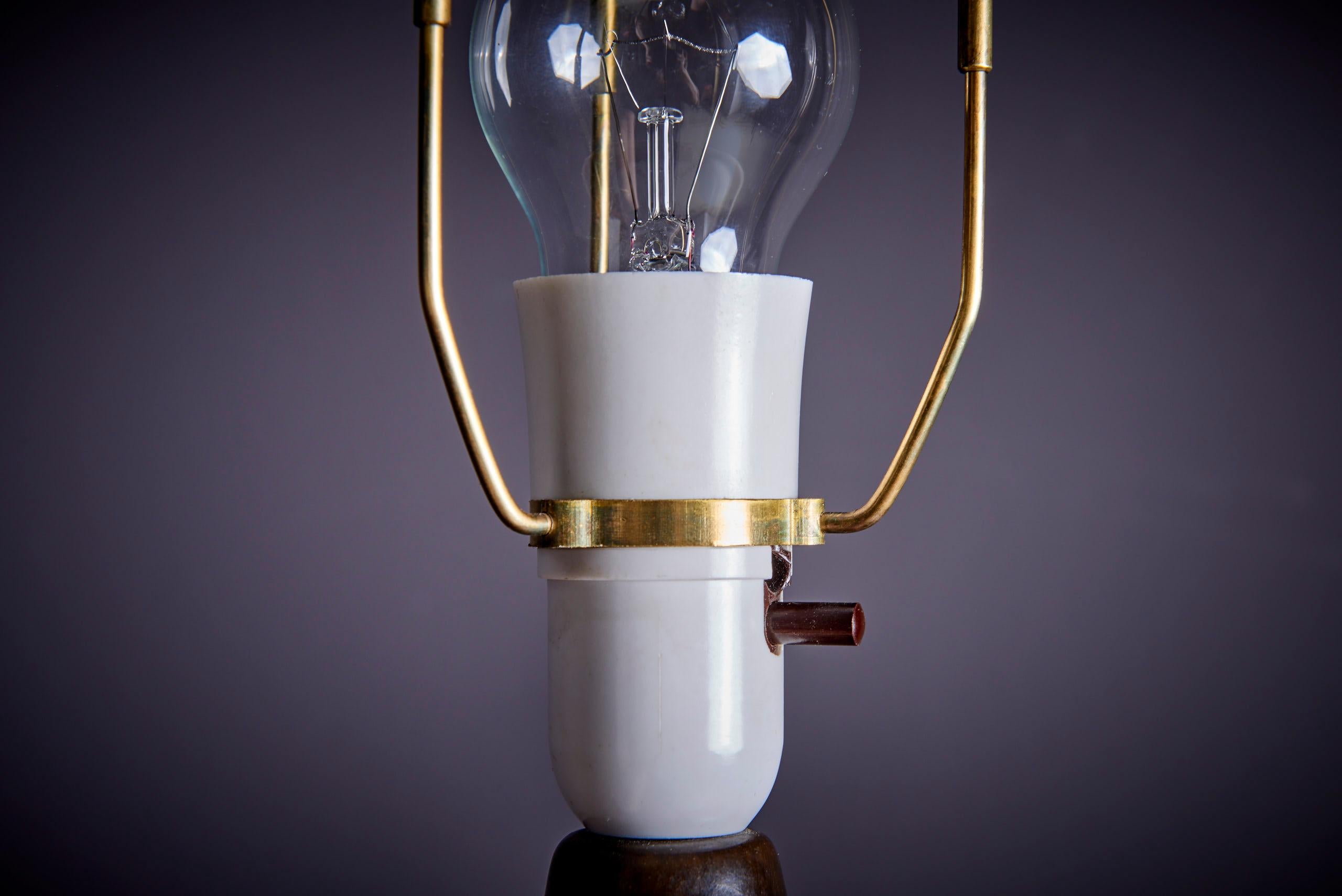 Ceramic Table Lamp by Michael Andersen, Denmark - 1960s For Sale 2