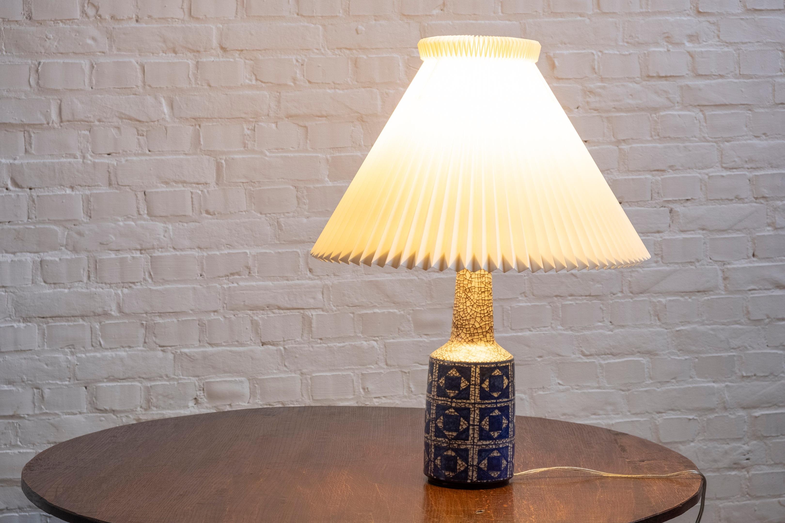 Ceramic Table Lamp by Michael Andersen & Sons and Marianne Starck, 1950s Denmark For Sale 2