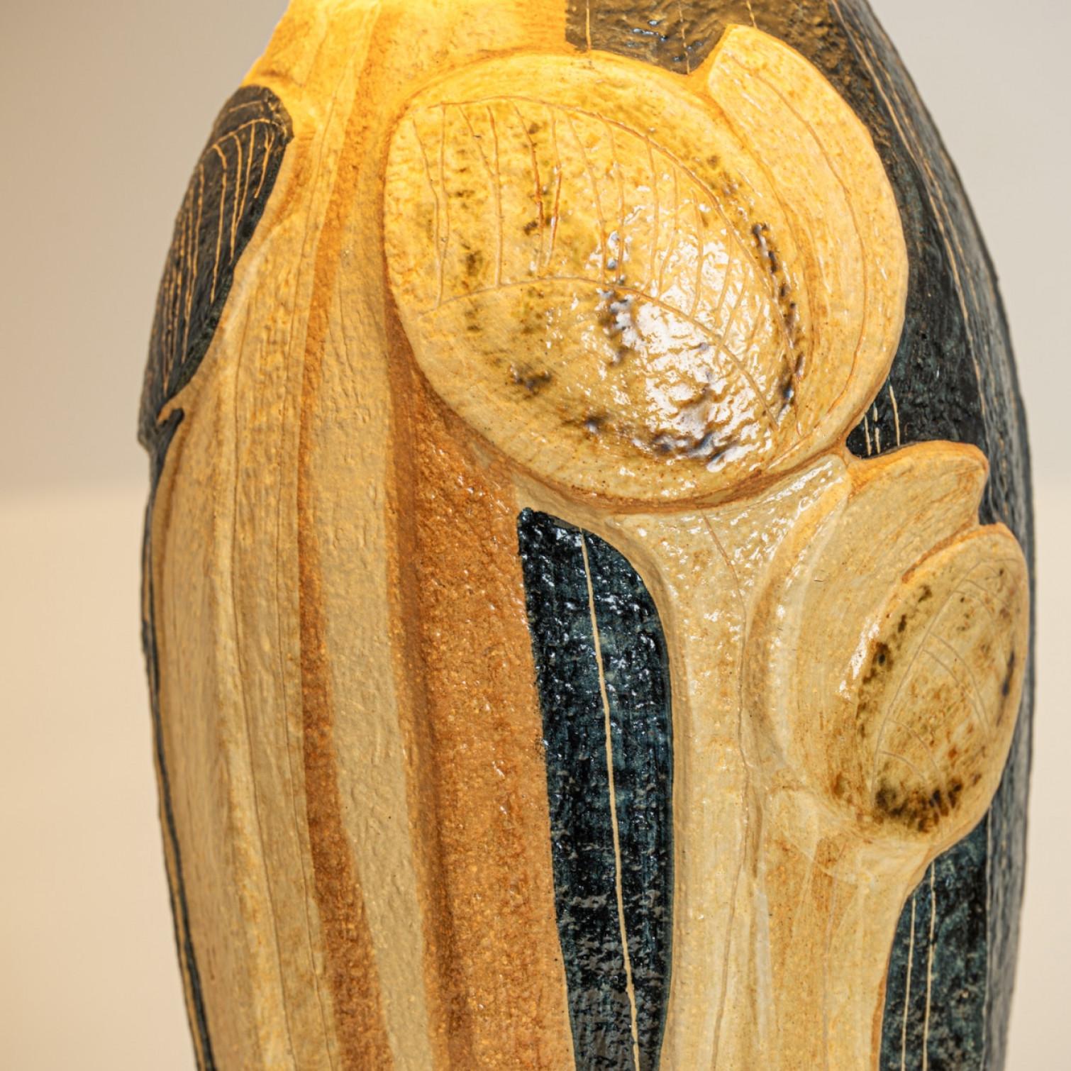 Lámpara de sobremesa de cerámica de Noomi Backhausen para Soholm, 1960 en Bueno estado para la venta en Rijssen, NL