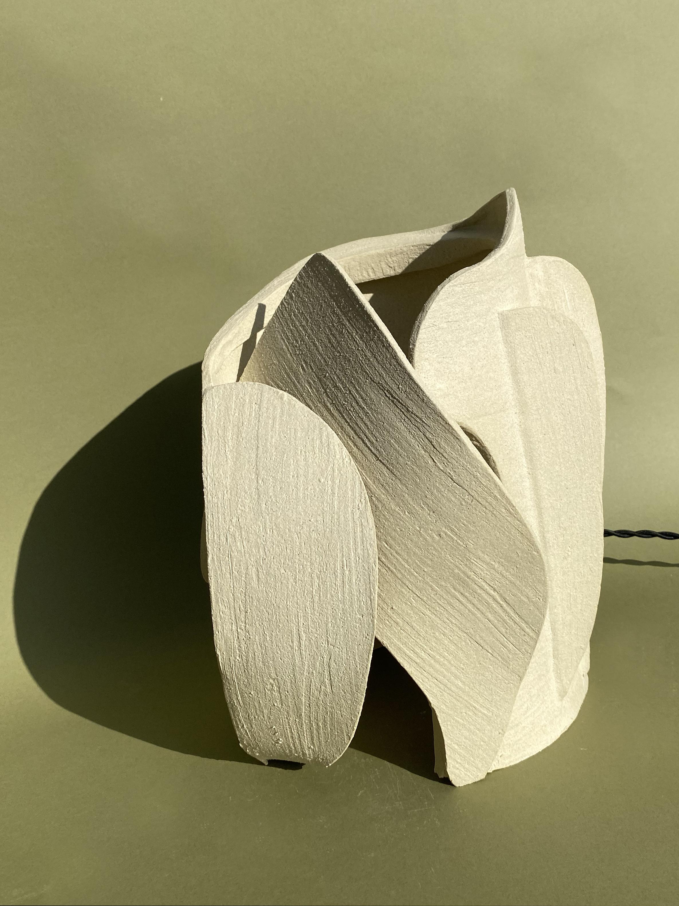 XXIe siècle et contemporain Lampe de table en céramique d'Olivia Cognet en vente