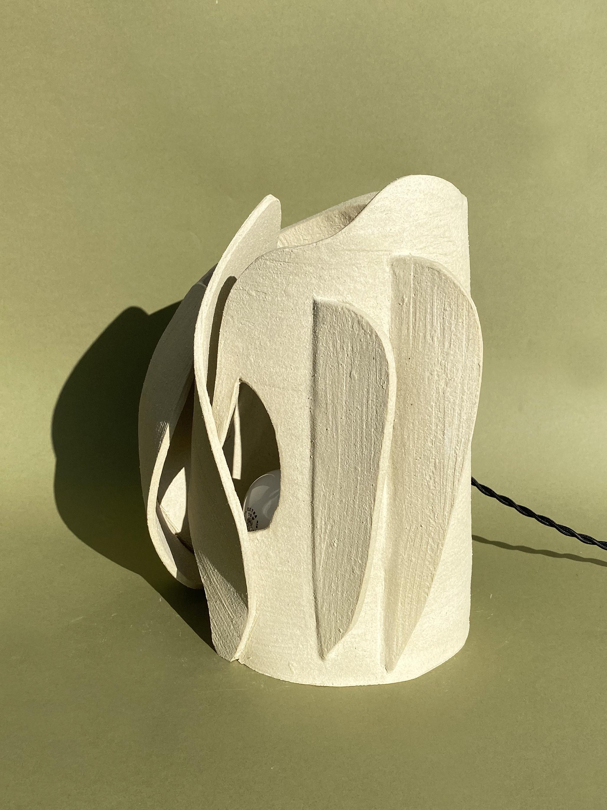 Ceramic Table Lamp by Olivia Cognet 2