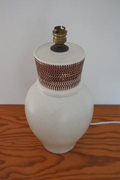 Lampe de table Pol Chambost, France, années 1940