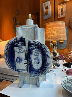 Lampe de table Roger Capron et Jean Derval, France, années 1960