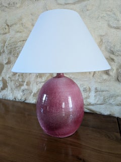 Ceramic Table Lamp by Roland Zobel — Atelier des Cyclades, France, circa 1970