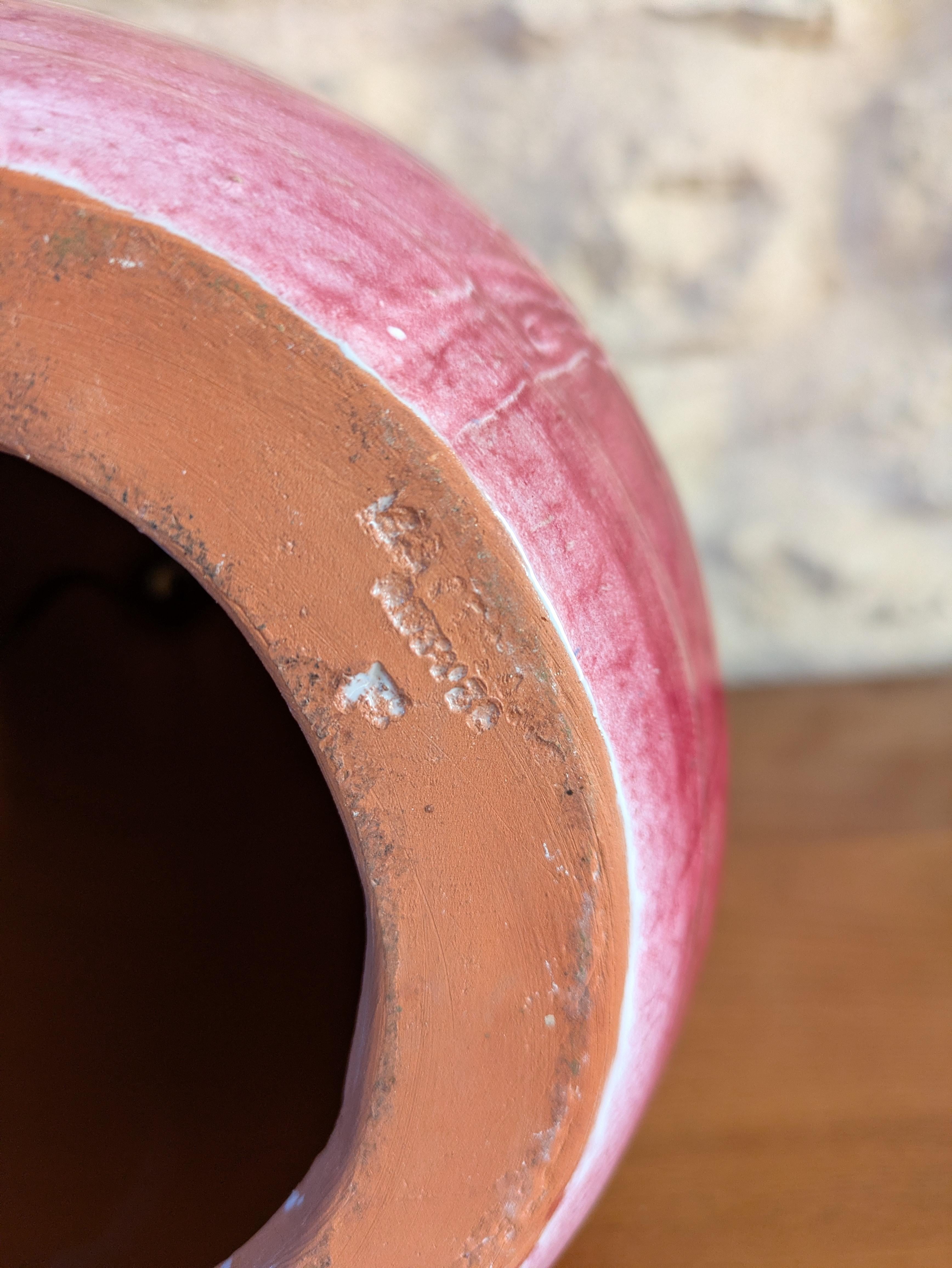 Ceramic Table Lamp by Roland Zobel — Atelier des Cyclades, France, circa 1970 For Sale 3