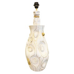 Ceramic Table Lamp by Veronique Rivemale