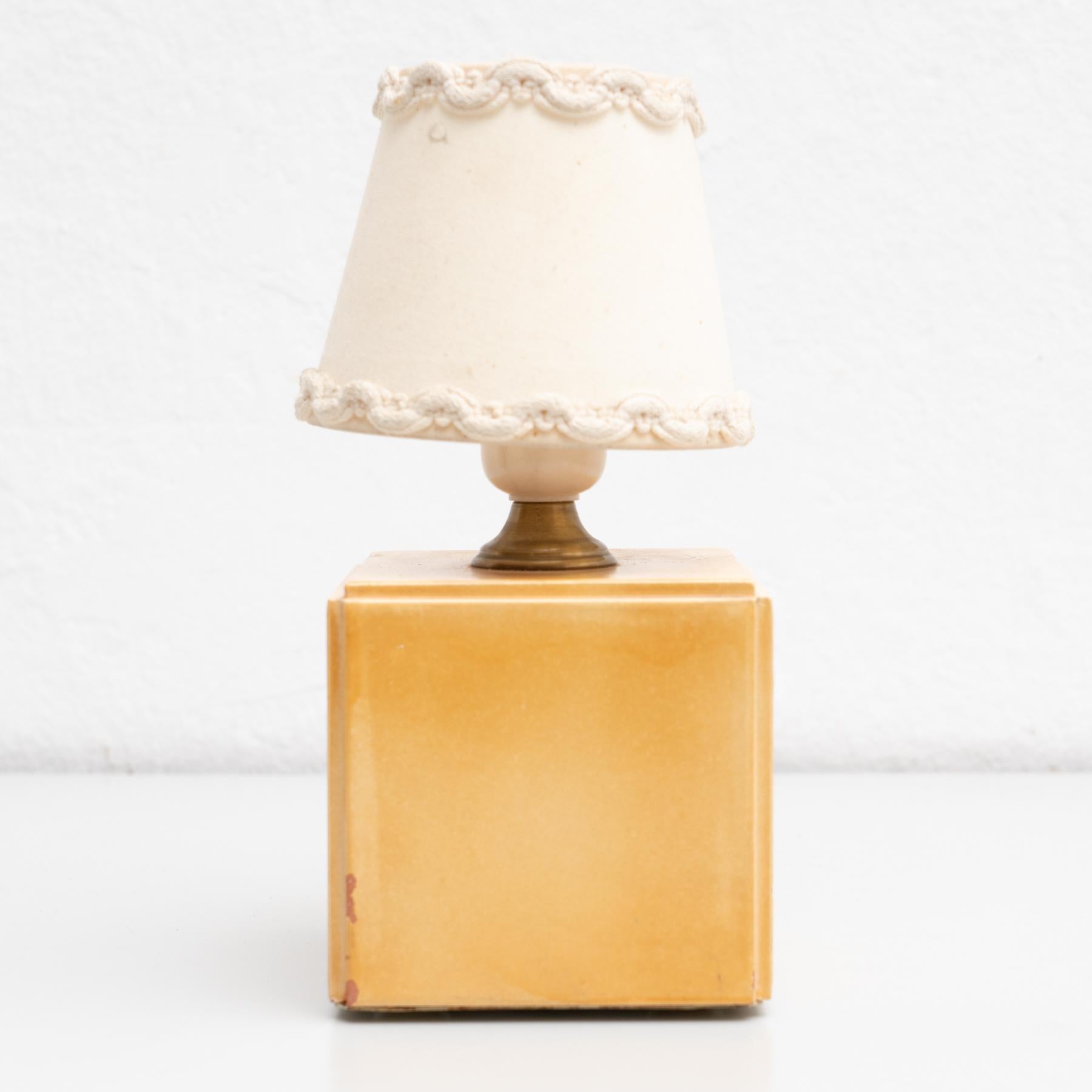 Ceramic Table Lamp, circa 1970 For Sale 1