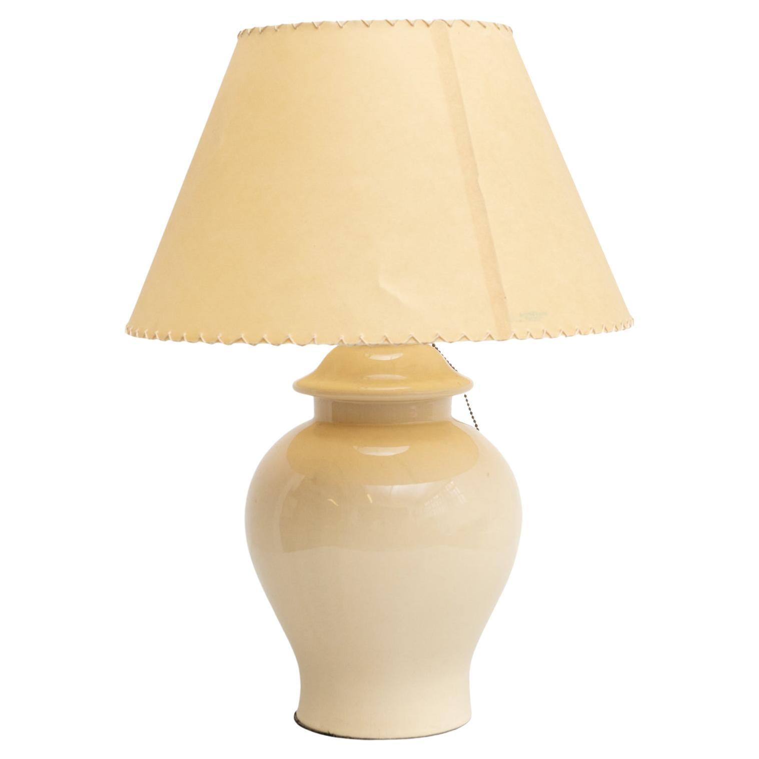 Ceramic Mid Century Modern Table Lamp, circa 1970 For Sale