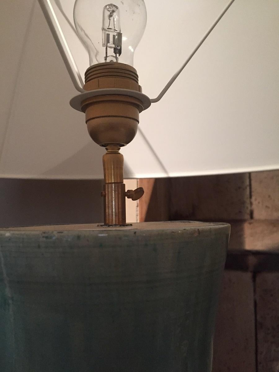 Lampe de table en céramique contemporaine en vente 3