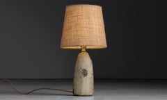 Ceramic Table Lamp, England 1970