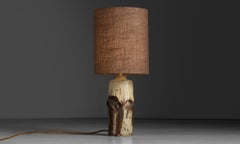 Ceramic Table Lamp, England 1970