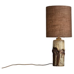 Ceramic Table Lamp, England 1970