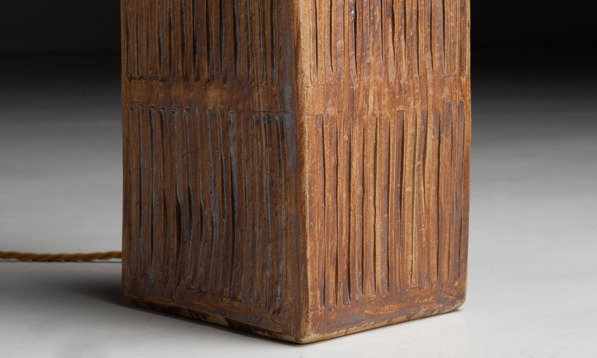 Ceramic Table Lamp, England circa 1950 2