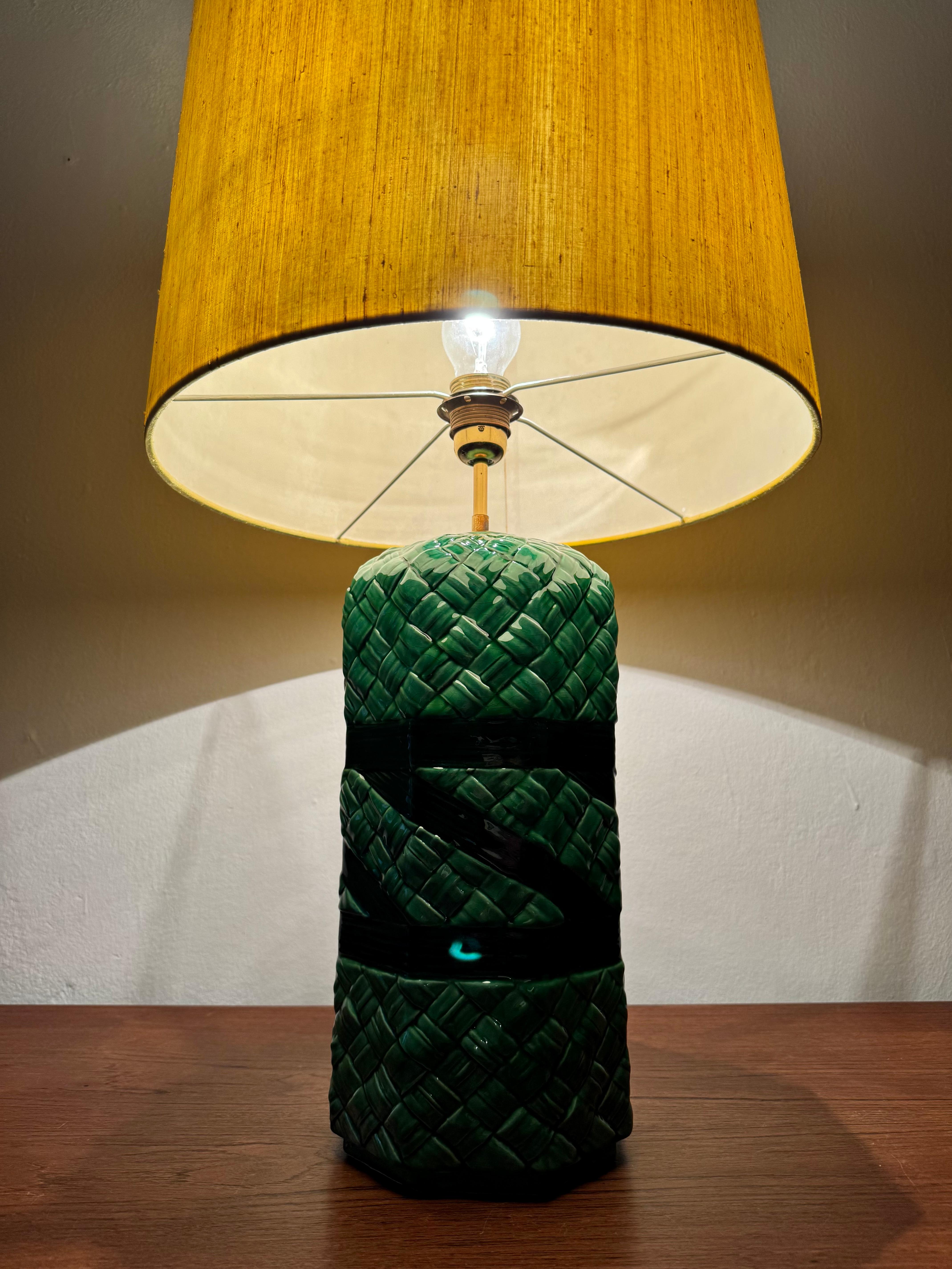 Ceramic Table Lamp For Sale 4