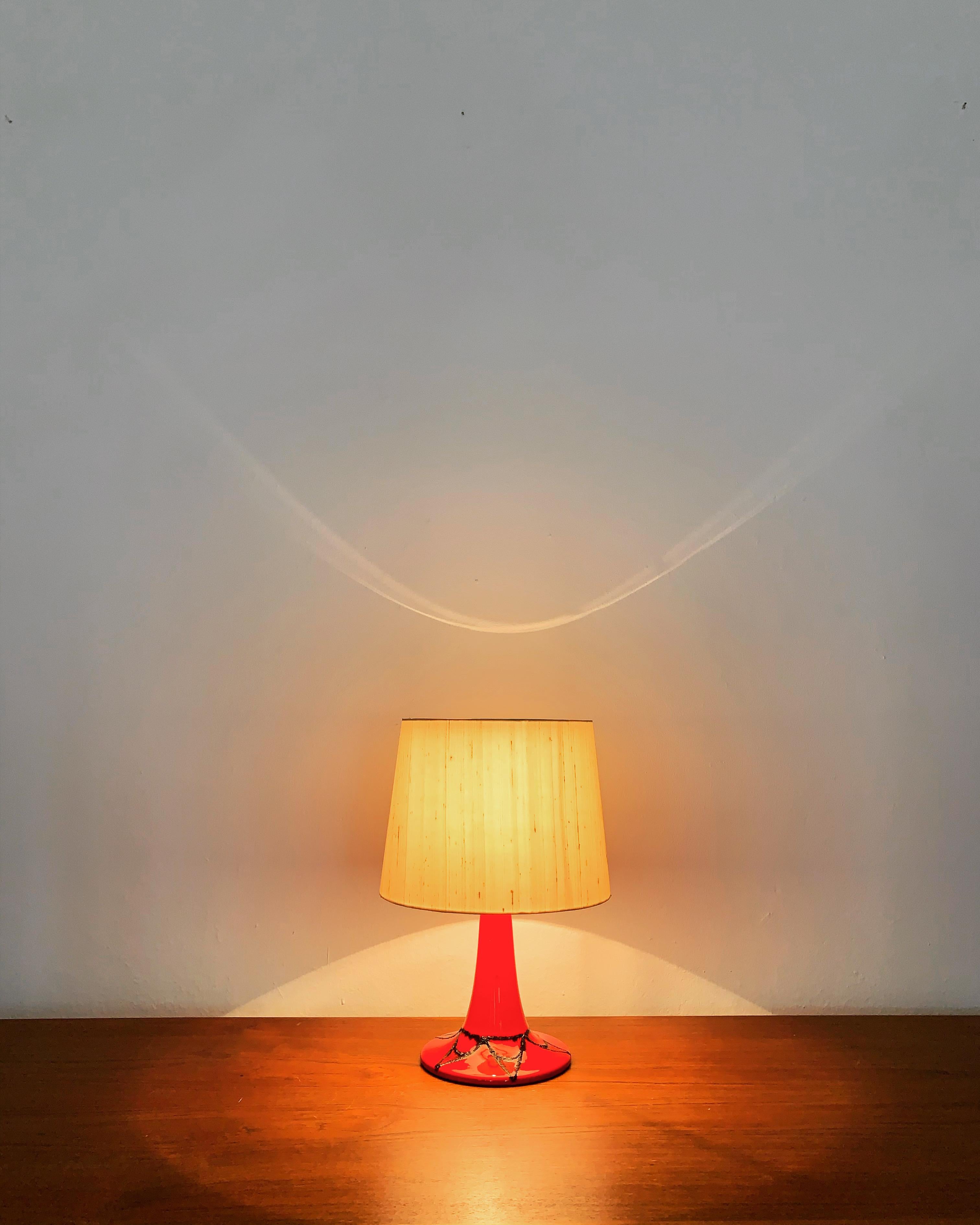Lampe de table en céramique en vente 4