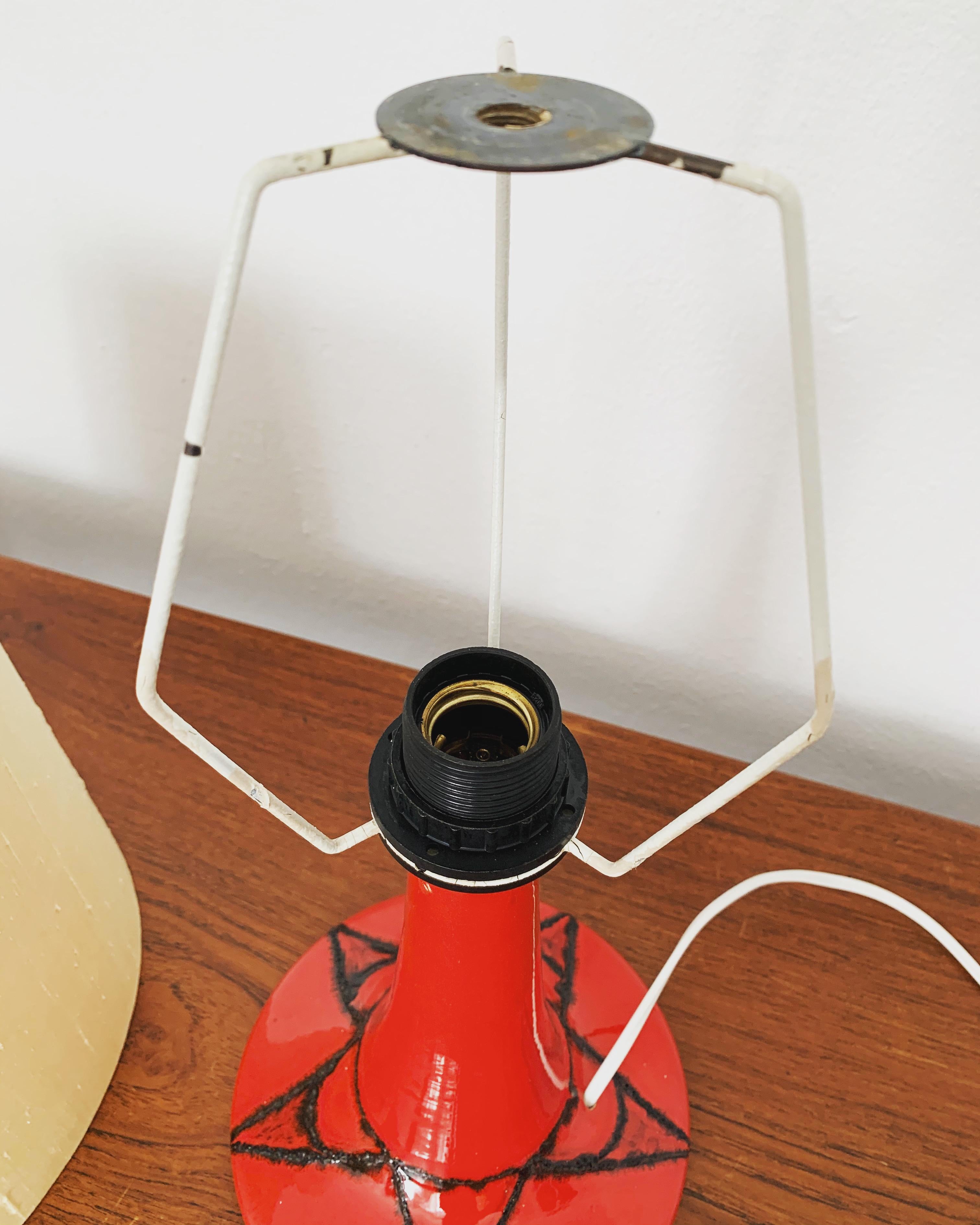 Ceramic Table Lamp For Sale 6