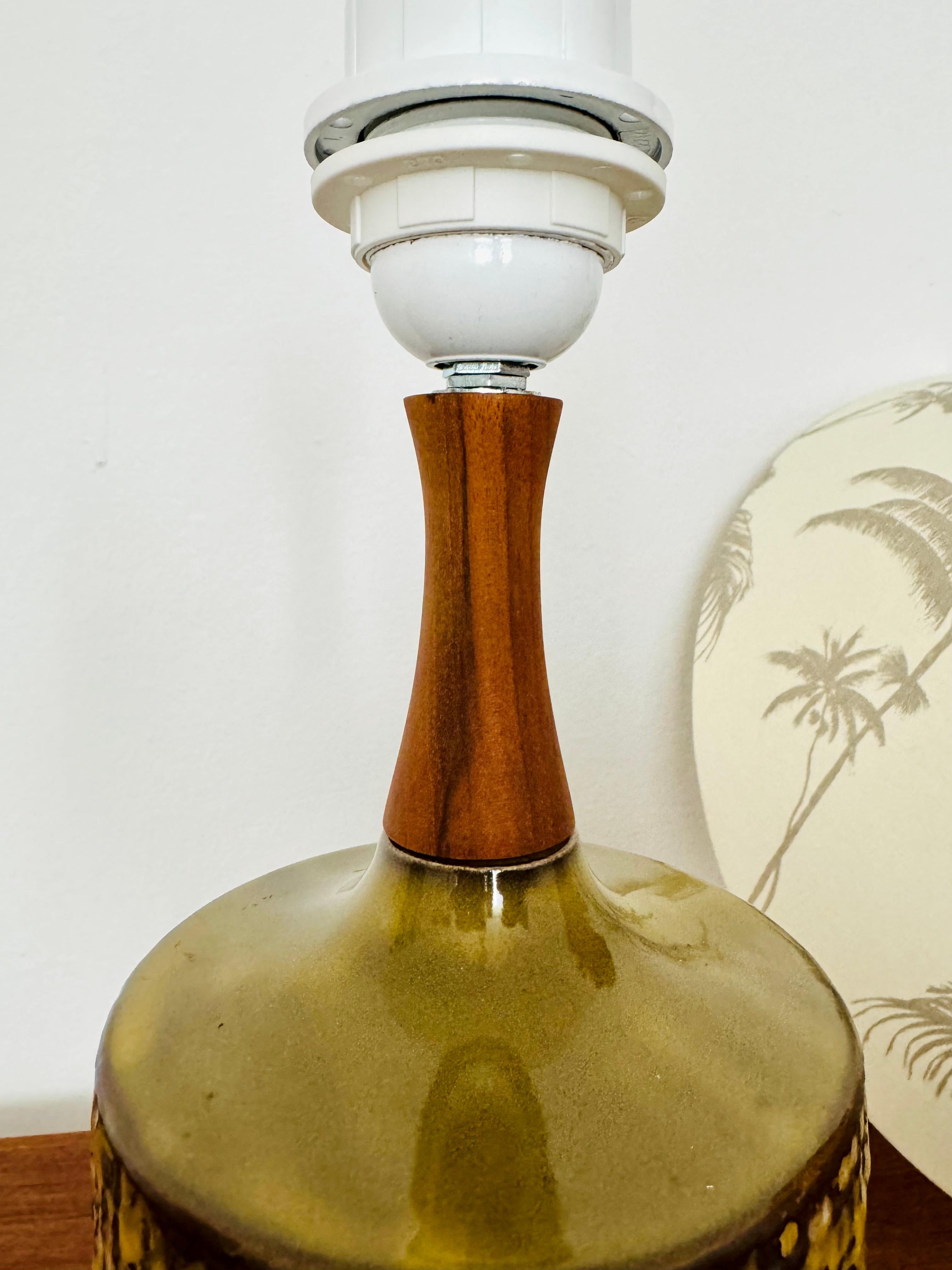 Lampe de table en céramique en vente 5