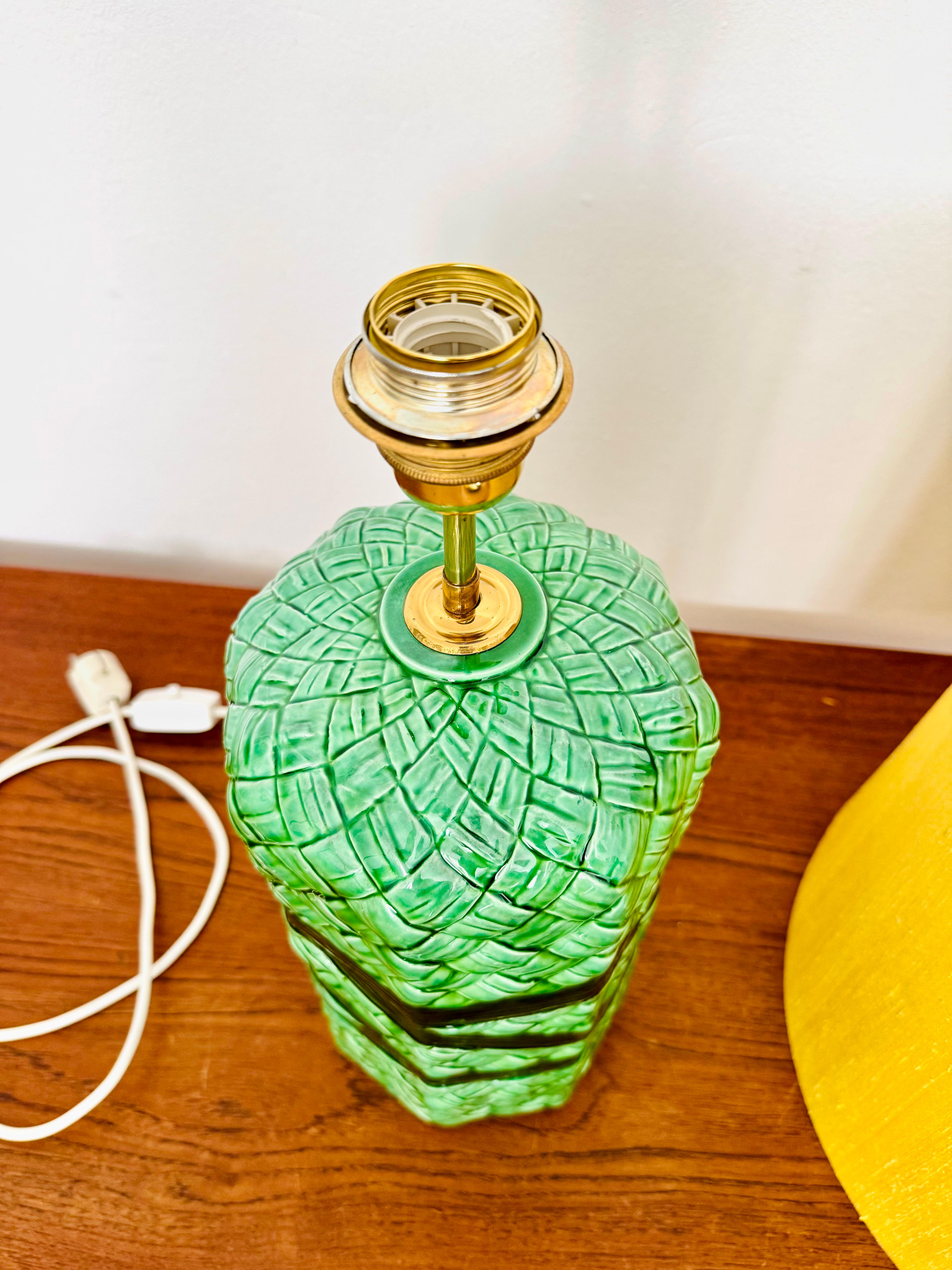 Ceramic Table Lamp For Sale 7