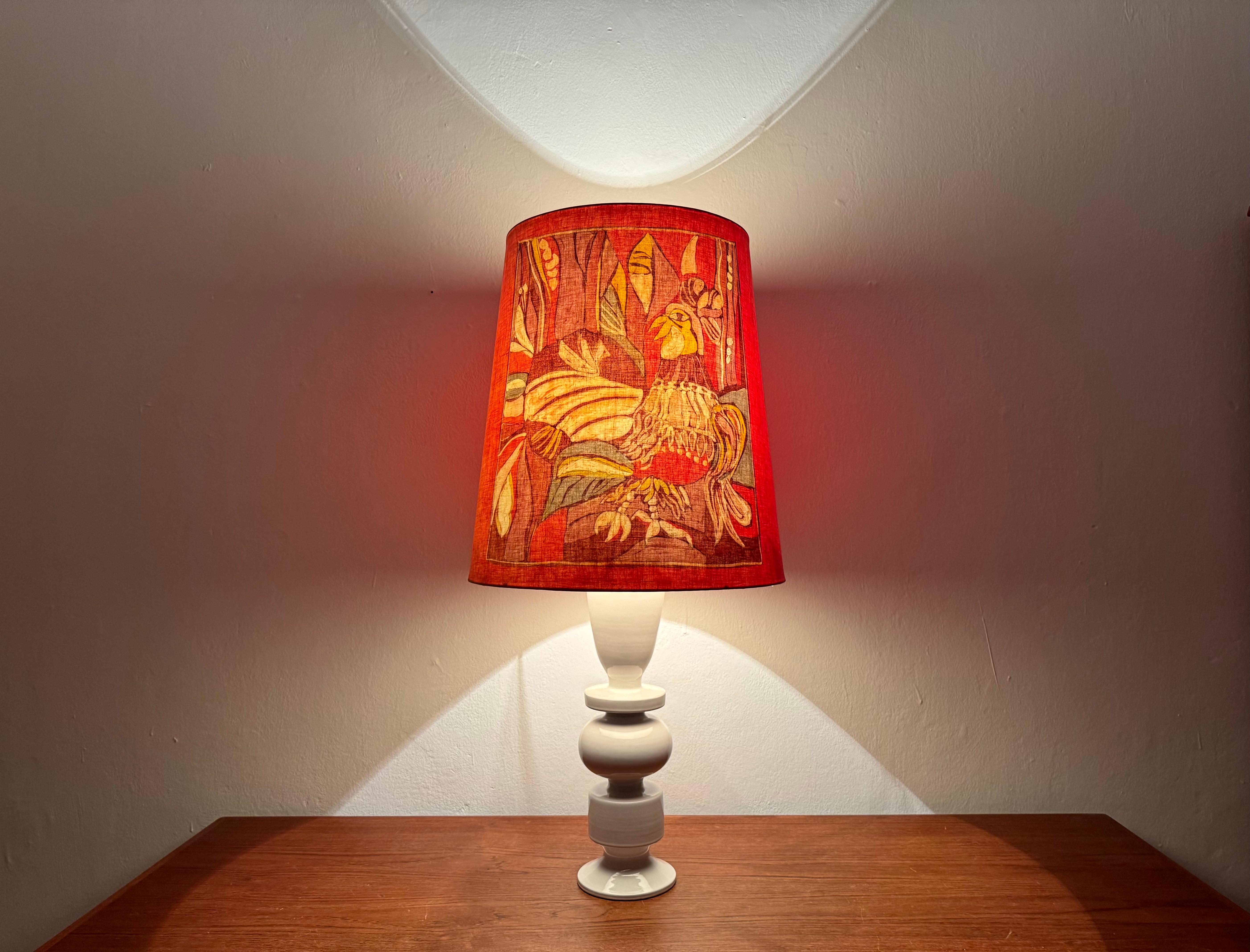 Ceramic Table Lamp For Sale 8