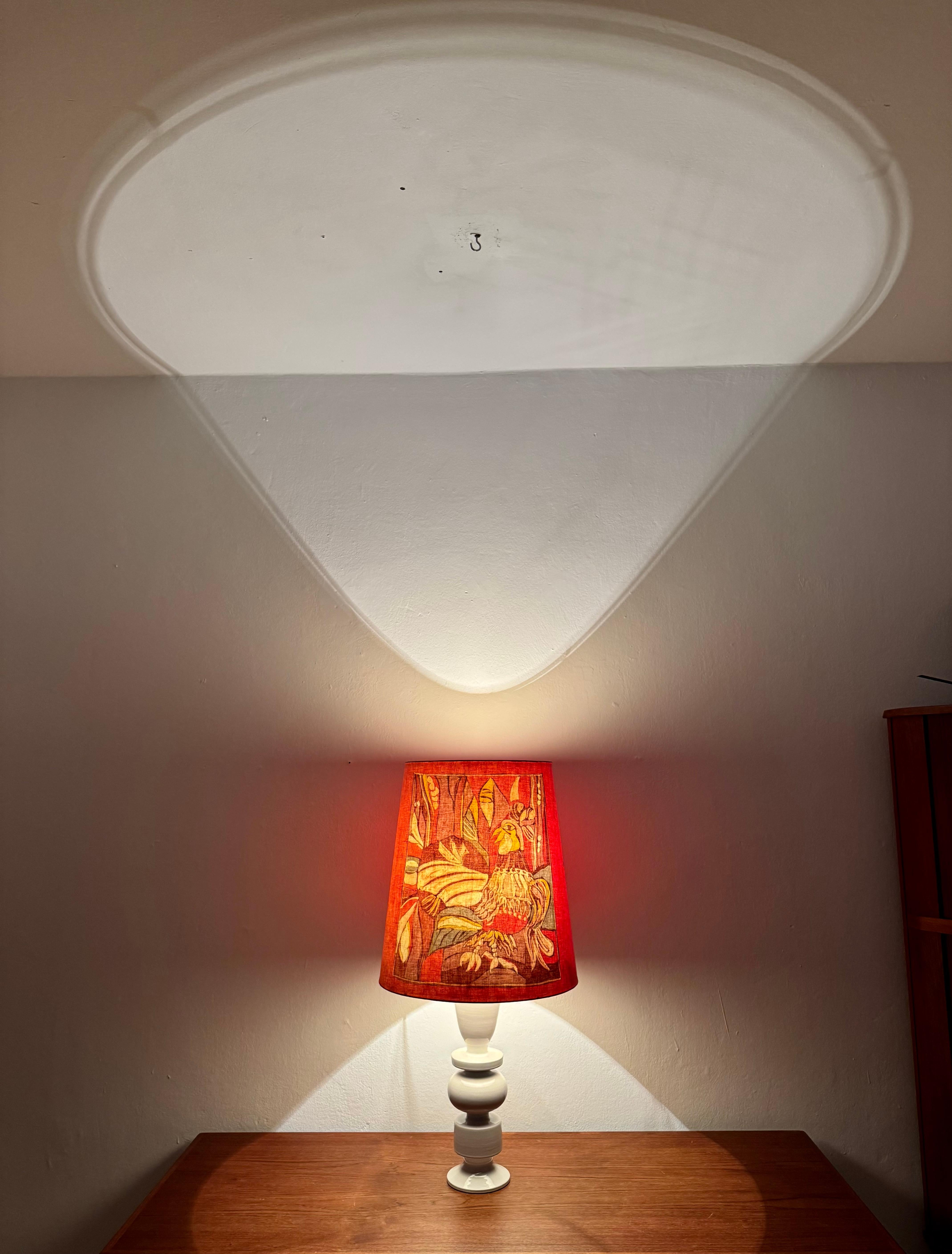 Ceramic Table Lamp For Sale 9