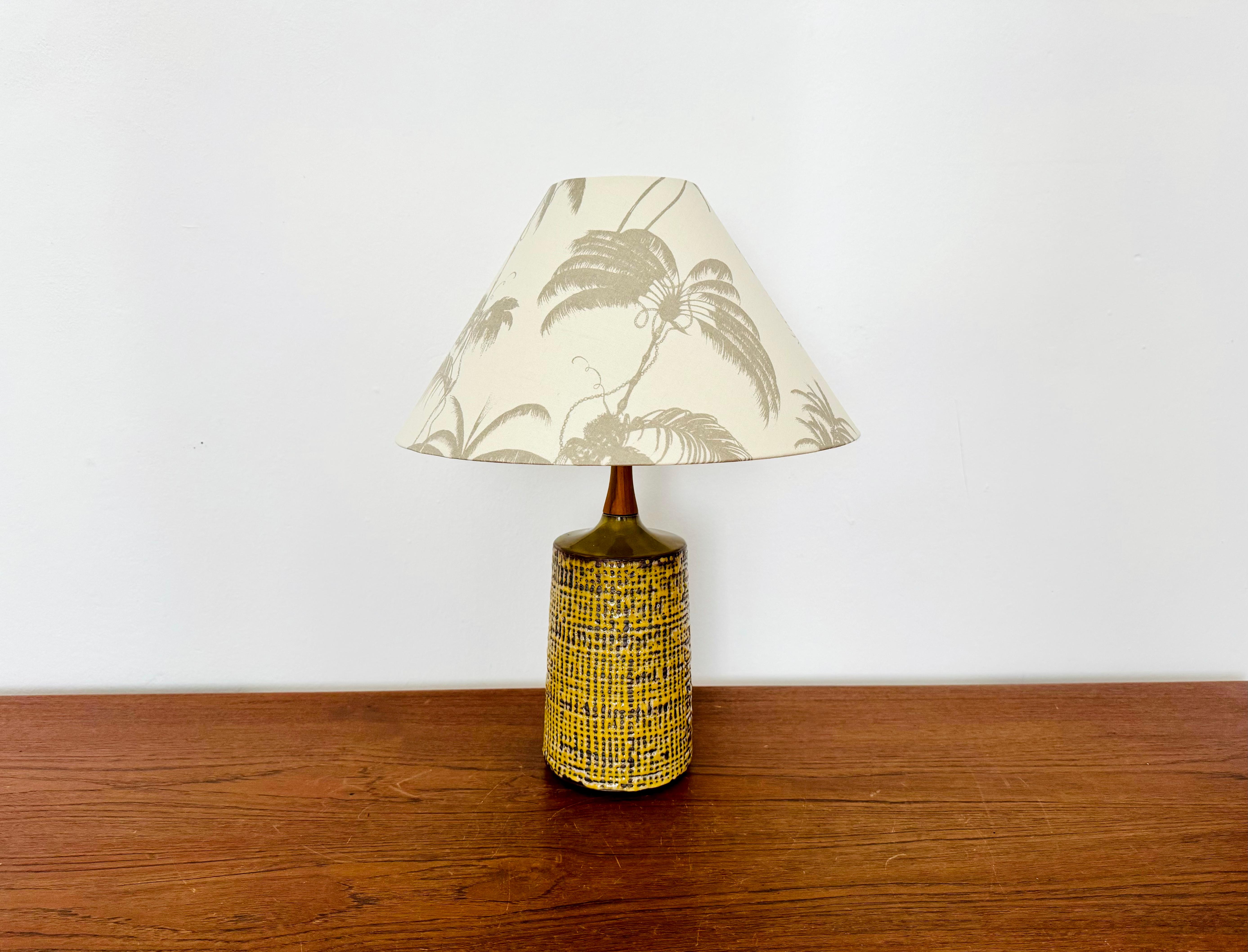 Mid-Century Modern Lampe de table en céramique en vente