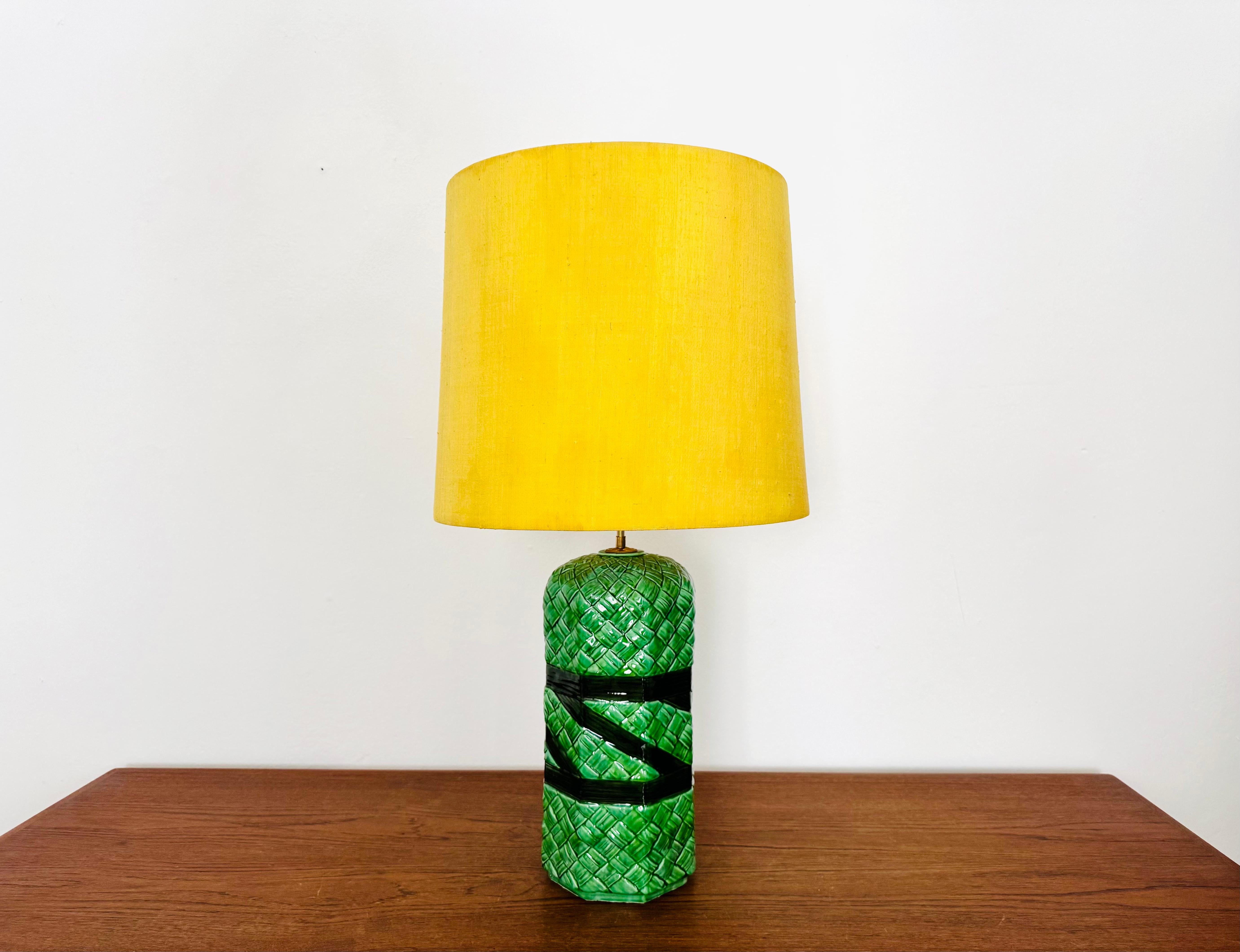 Mid-Century Modern Ceramic Table Lamp For Sale