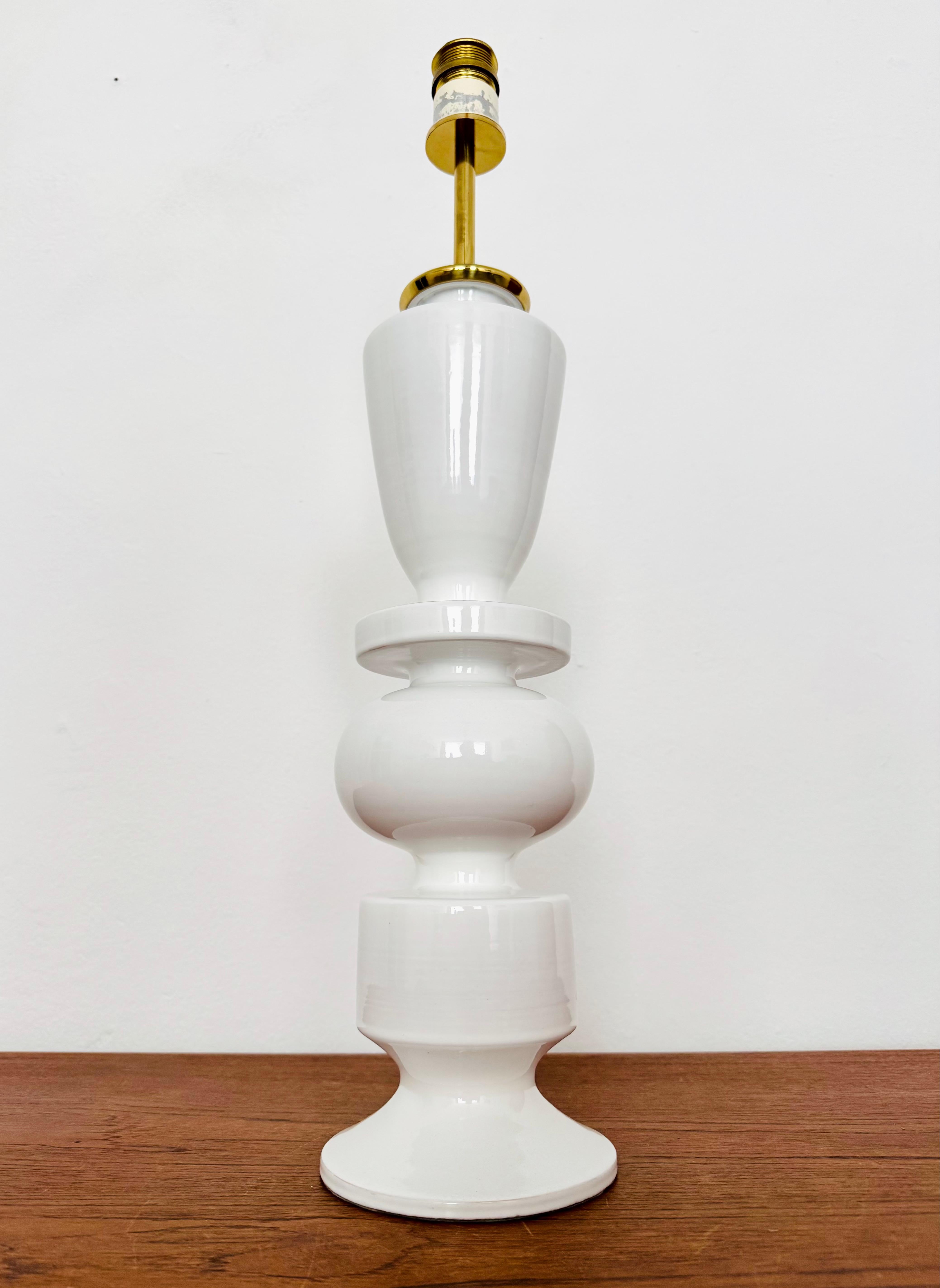 Mid-Century Modern Ceramic Table Lamp For Sale